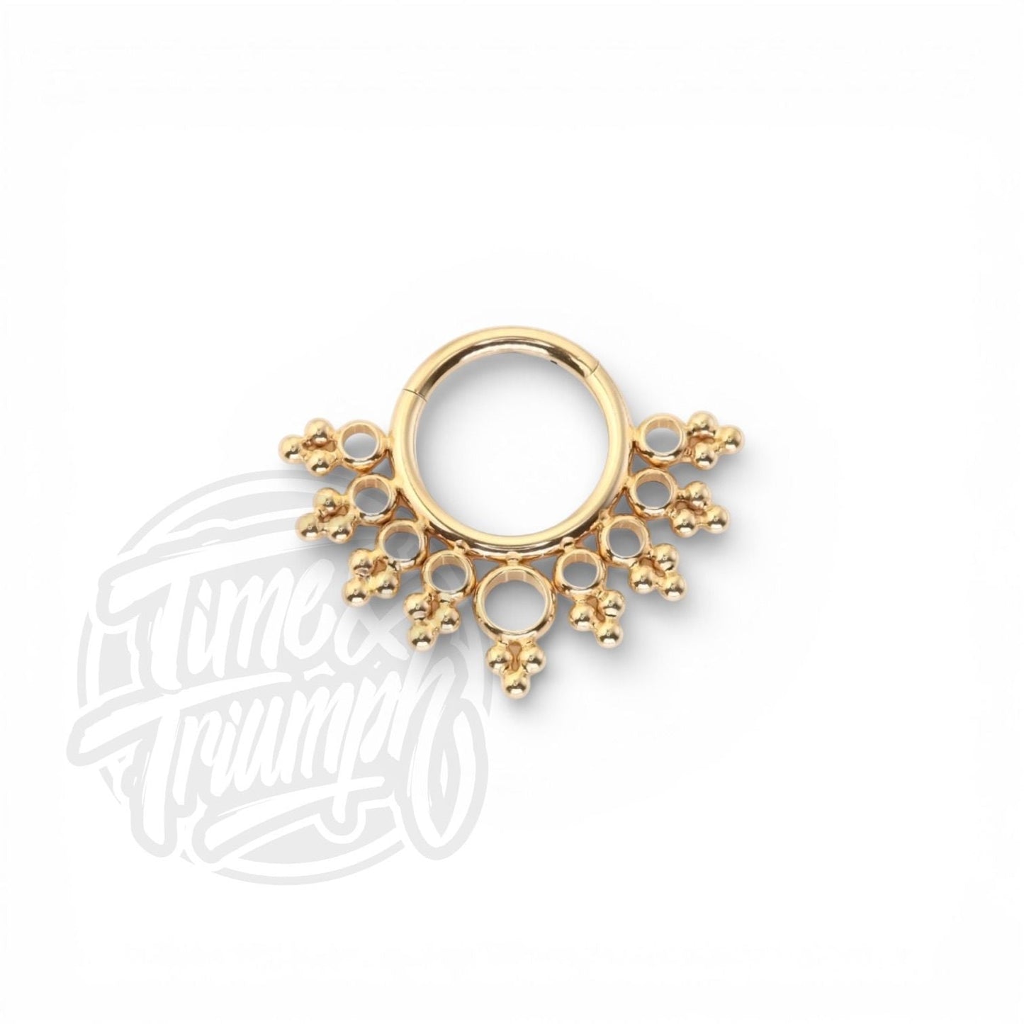 Titanium Open Tribead Clicker - Time & Triumph
