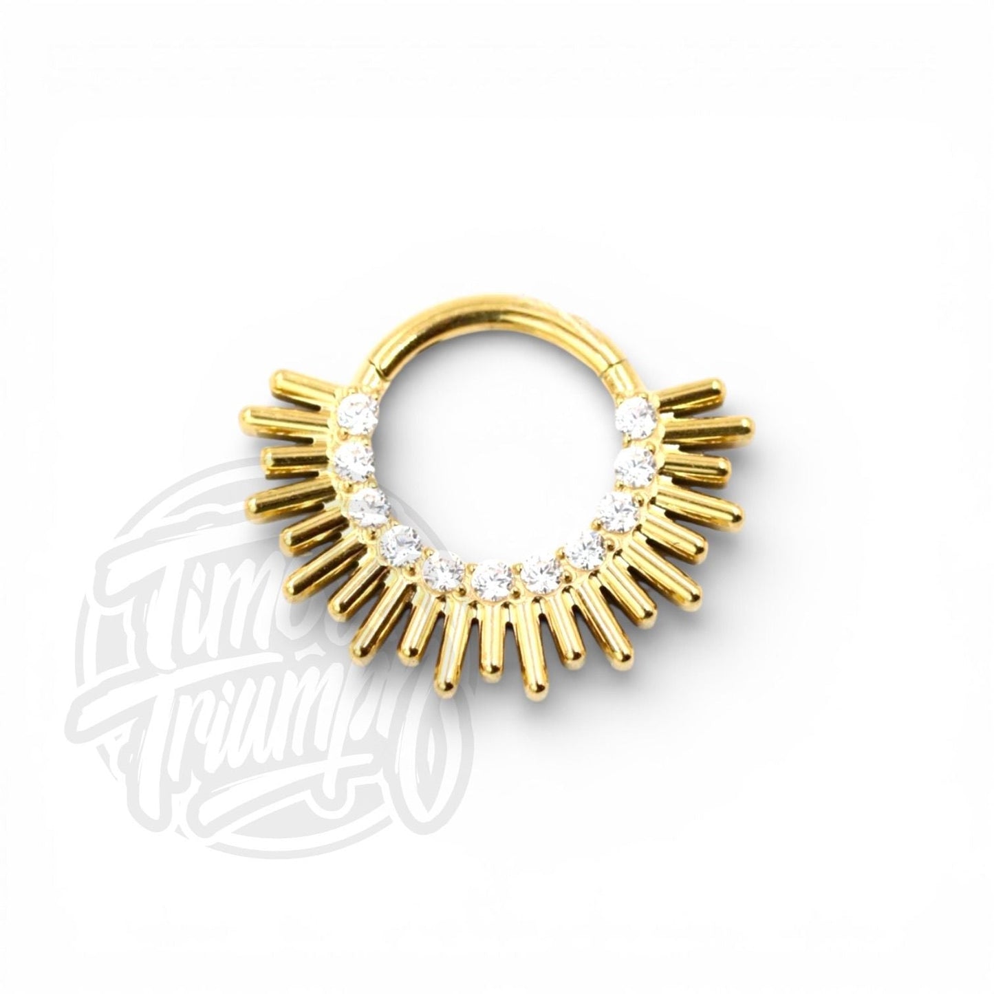 Titanium Sunshine Clicker - Time & Triumph