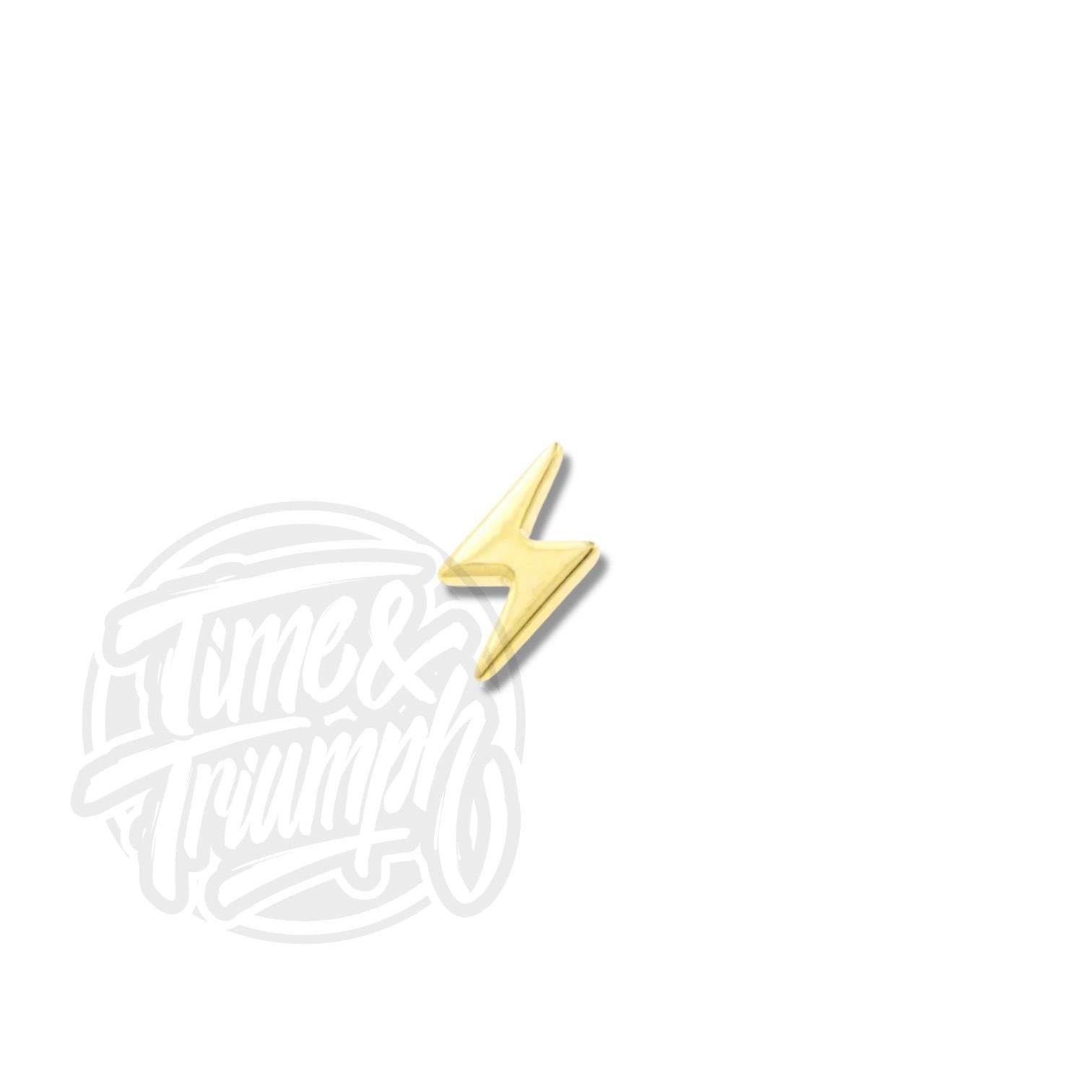 18K Gold Flash Threaded Attachment - Time & Triumph