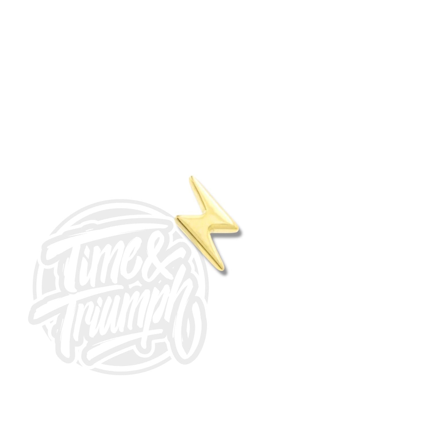 18K Gold Flash Threaded Attachment - Time & Triumph