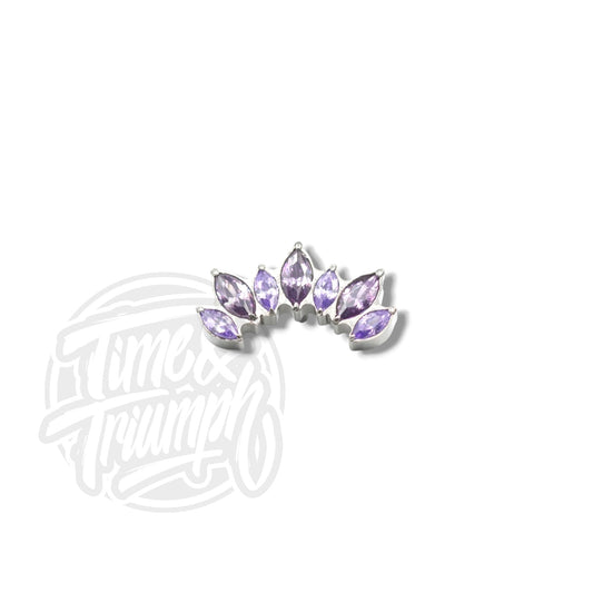 Titanium Purple Cluster    Threaded Attachment