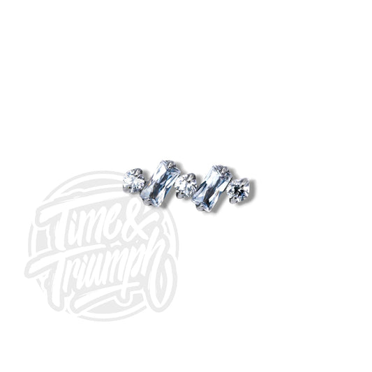 Titanium 2 baguettes & 3 lightpoints Threaded Attachment - Time & Triumph
