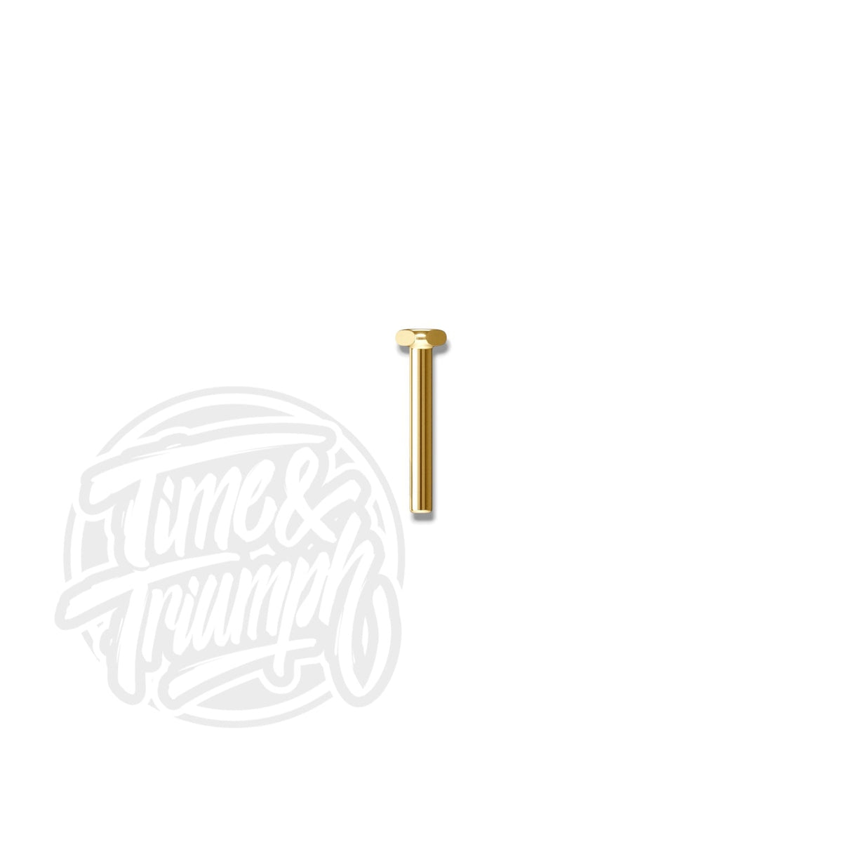 Titanium Anodised Labret with Flexternal System - Time & Triumph