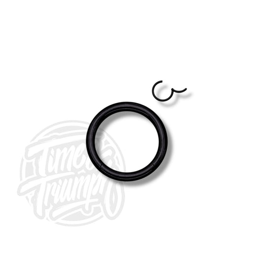 Titanium Black Hinged Clicker - Time & Triumph