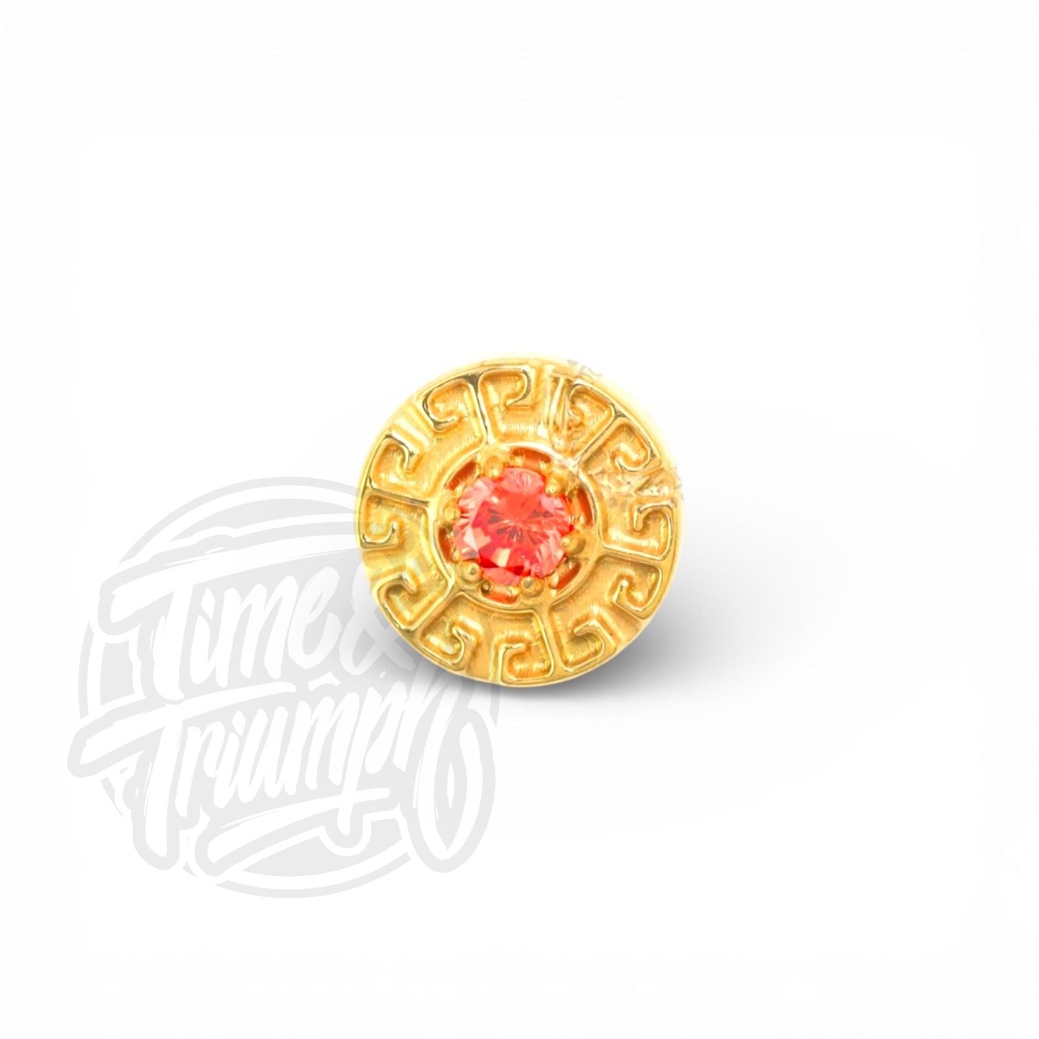 Titanium Inca Sun Threaded Attachment - Time & Triumph