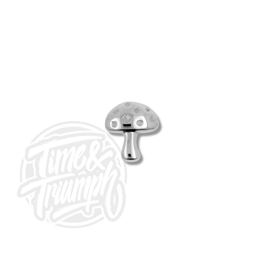 Titanium Mushroom Threadless Attachment - Time & Triumph