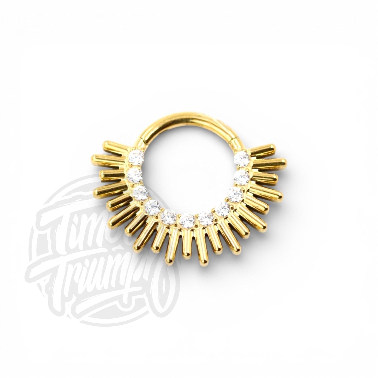 Titanium Sunshine Clicker - Time & Triumph