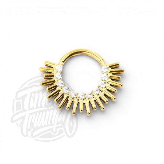 Titanium Sunshine Clicker - Time & Triumph